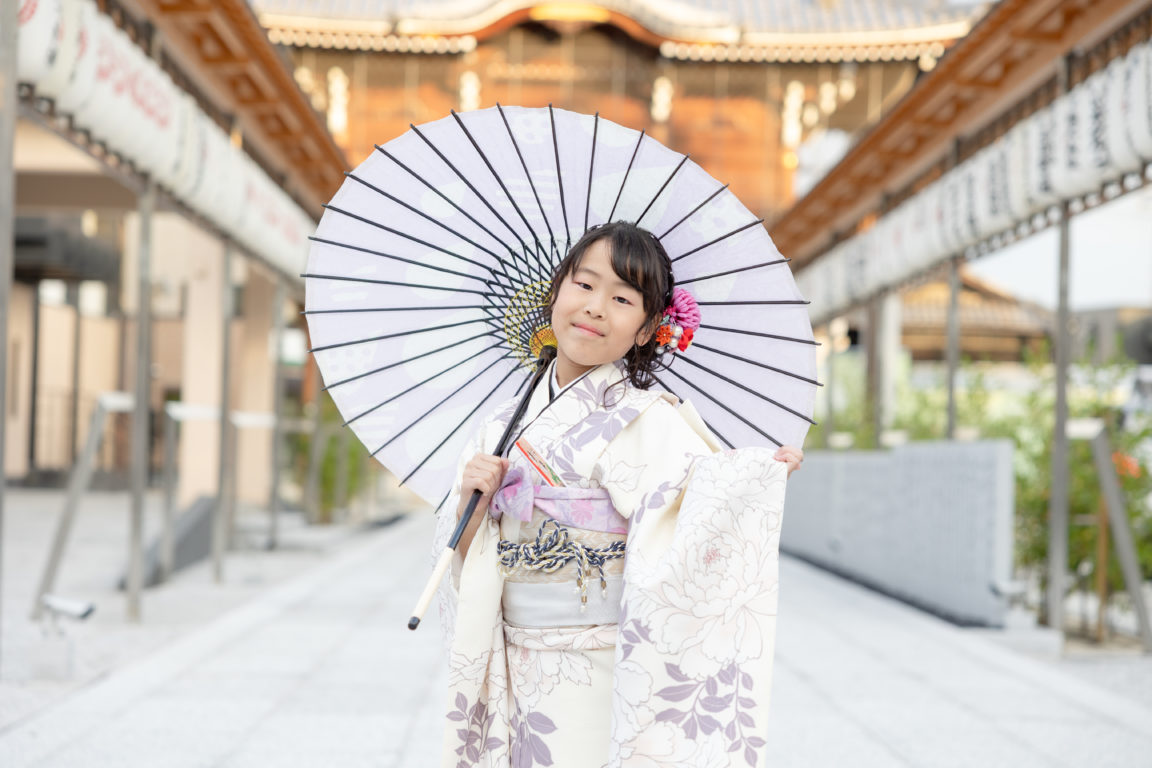 七五三ロケーション撮影