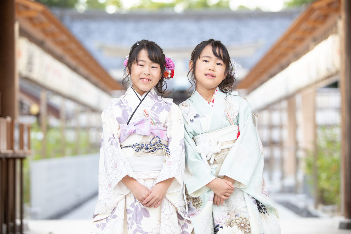 七五三ロケーション撮影